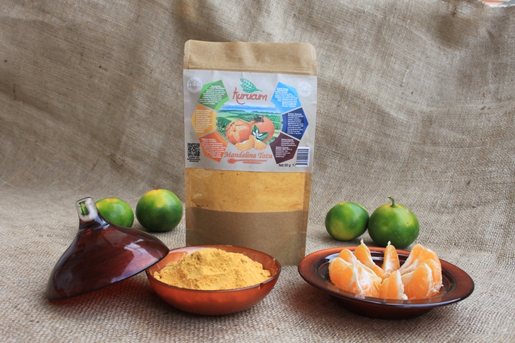 dried mandarin powder1